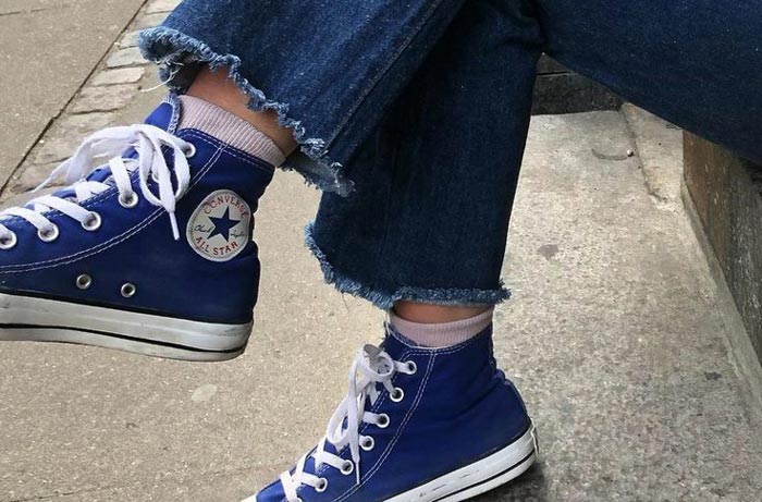 Converse classic 2025 xanh navy